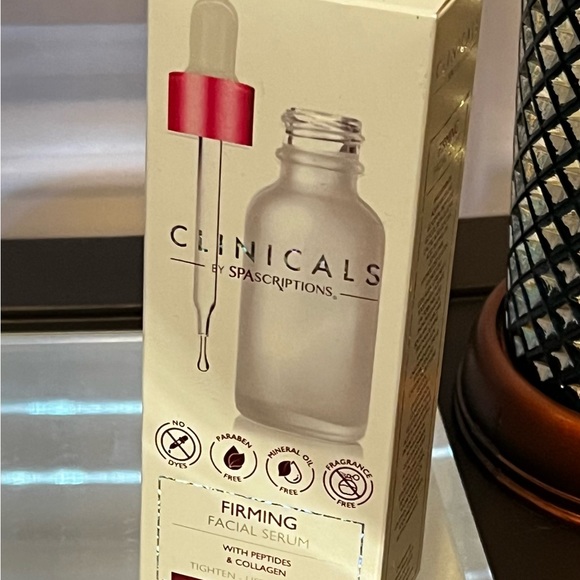 SPAScriptions Clinicals FIRMING
FACIAL SERUM WITH PEPTIDES
& COLLAGEN BNIB - Picture 1 of 6